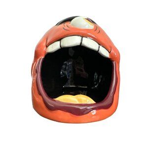 Cyclops Candy Bowl Halloween Pumpkin Alien Monster LIMITED EDITION Ceramic 7.5”